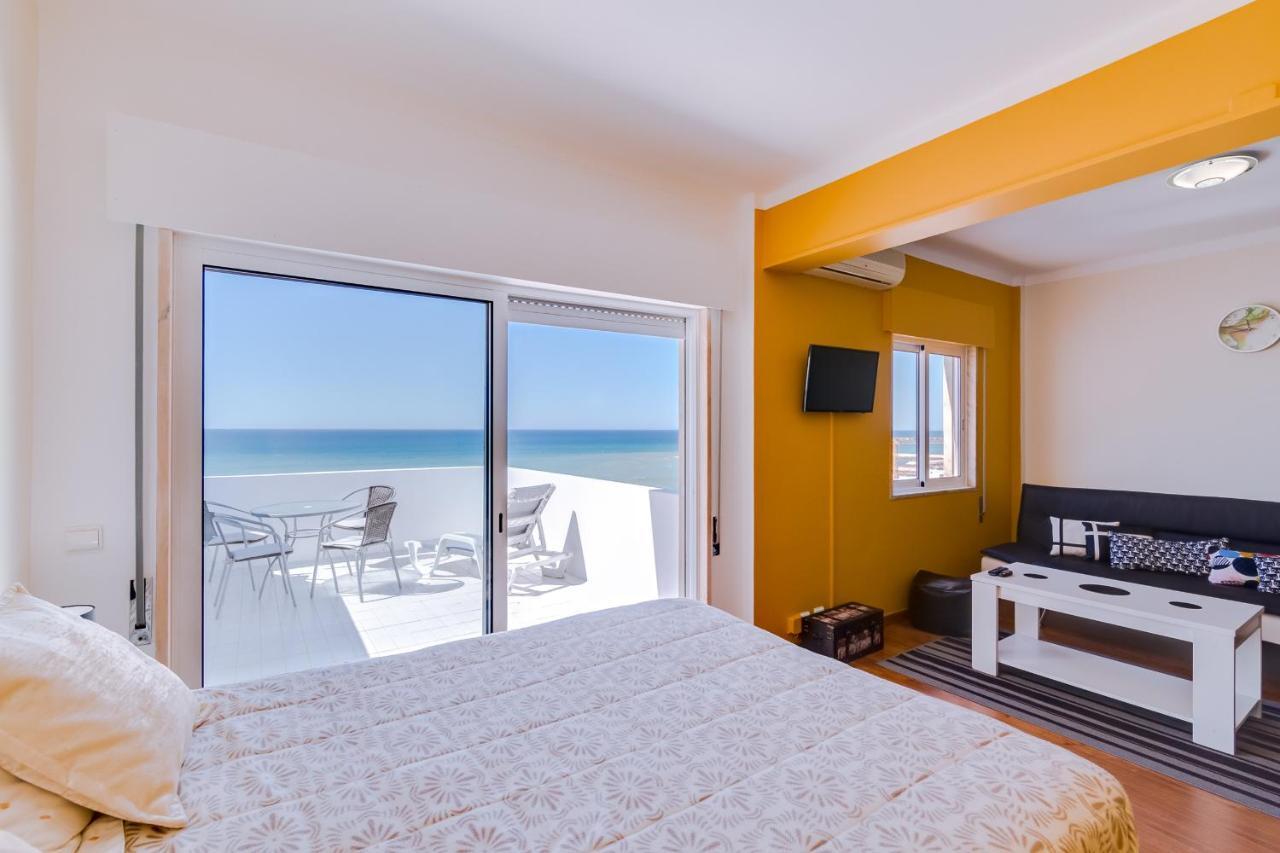 Sky - Wonderful View To The Beach - Quarteira Exteriör bild